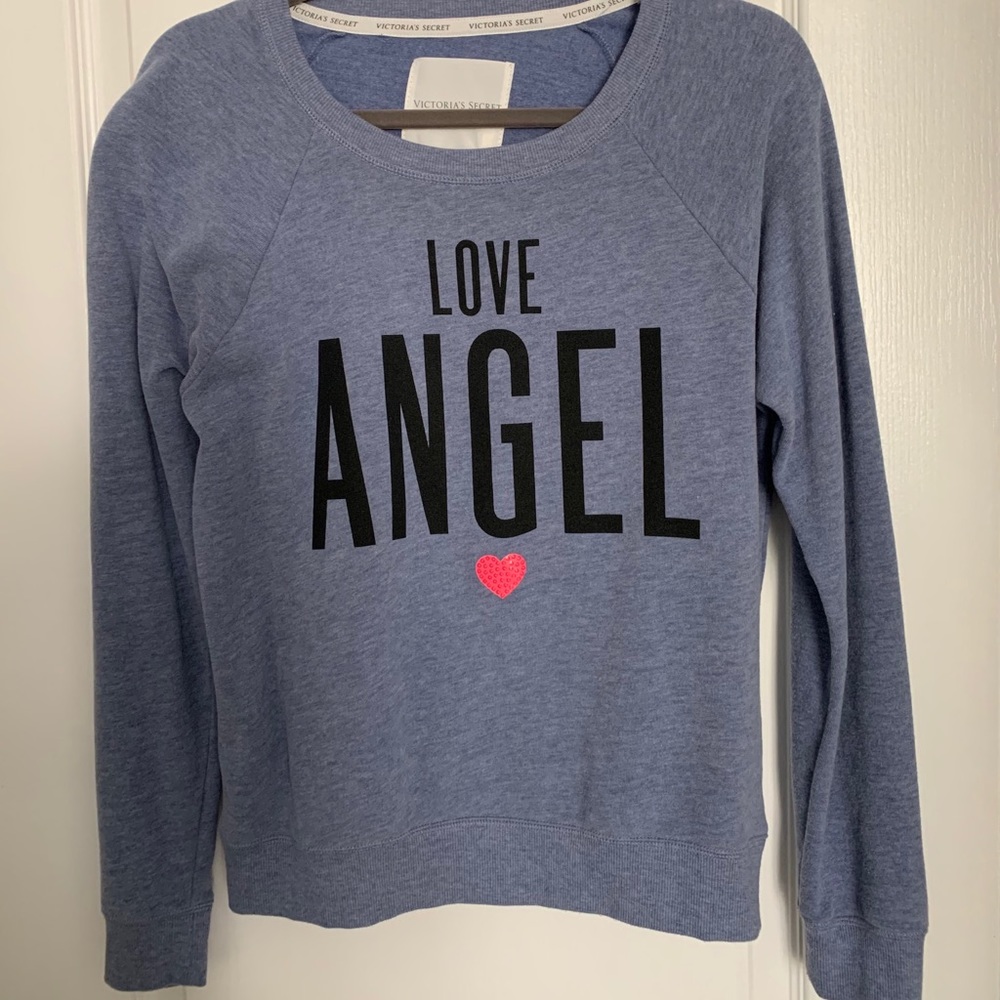Victoria’s Secret ‘Love Angel’ crewneck sweatshirt